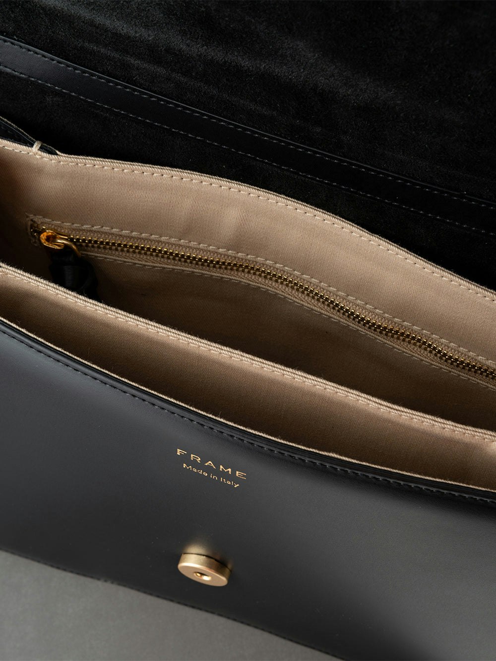 handbag inside view